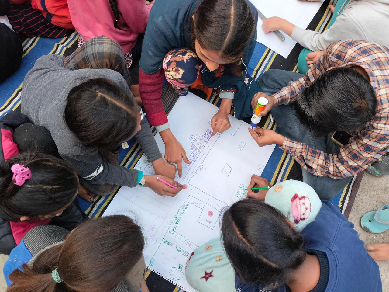 TeamUp community members participating in a group activity
